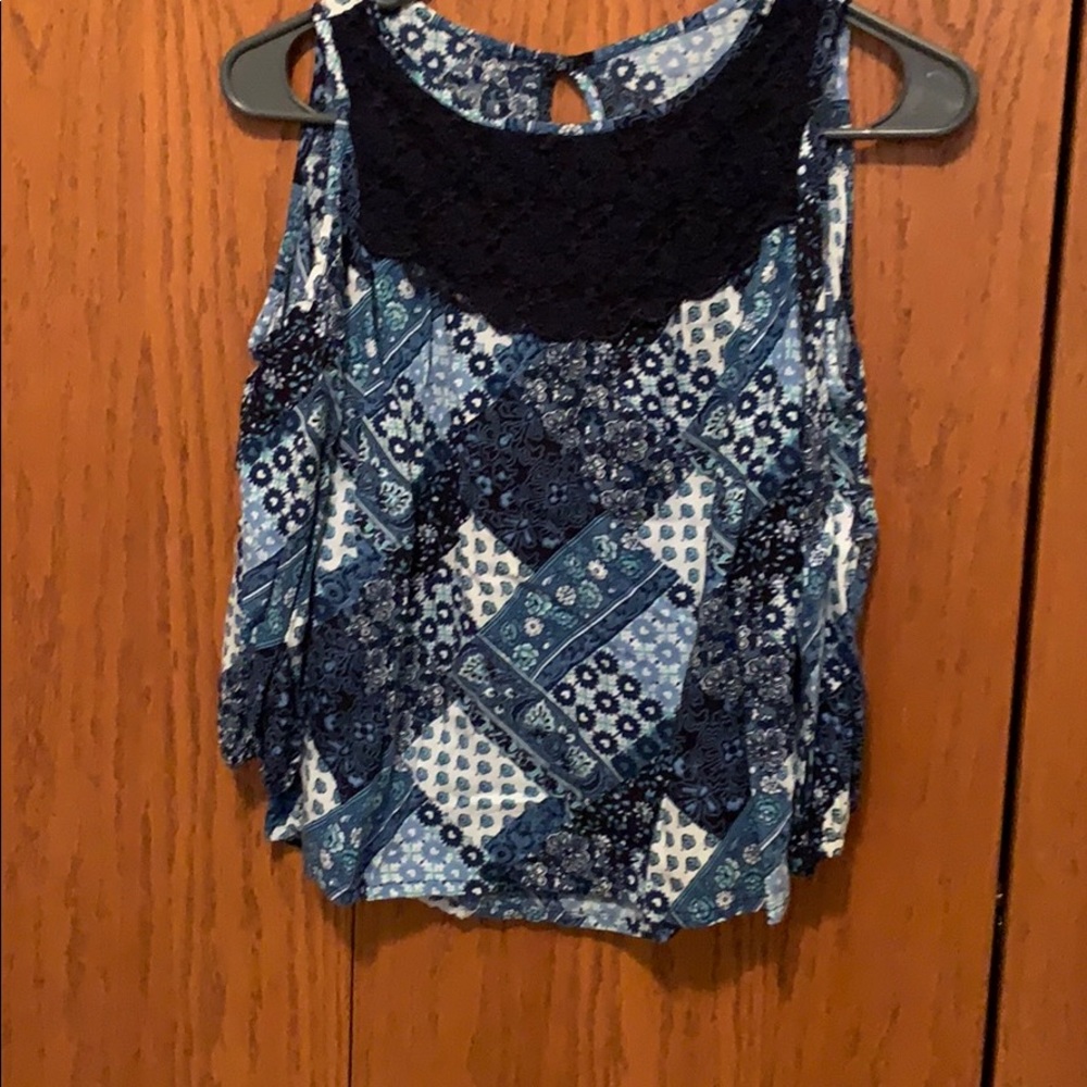 Abercrombie Kids cold shoulder shirt